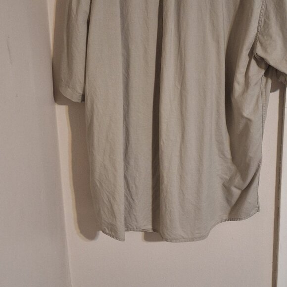 eddie bauer short sleeve button down shirt tall xxl - Picture 6 of 8